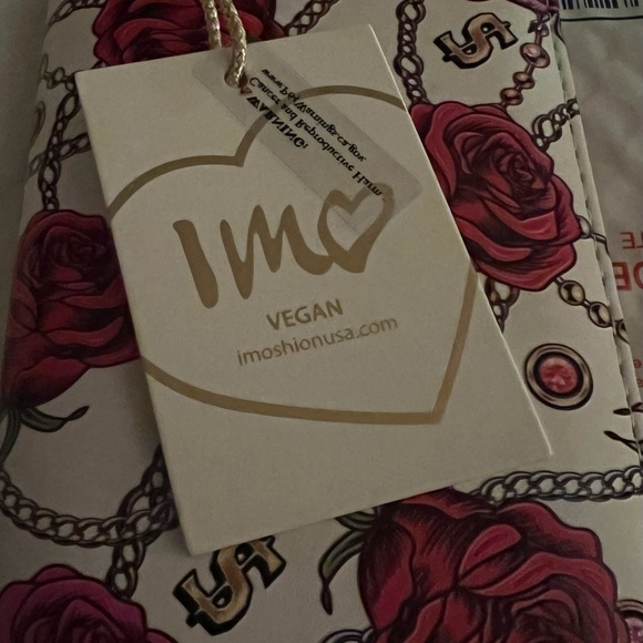 NWT Imoshion Zip around Rose Wallet - Picture 3 of 4